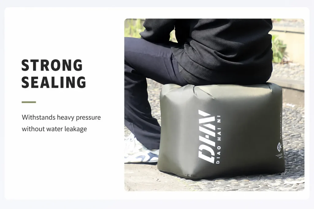 Leakproof oxygenated live fish bag with strong waterproof sealing
