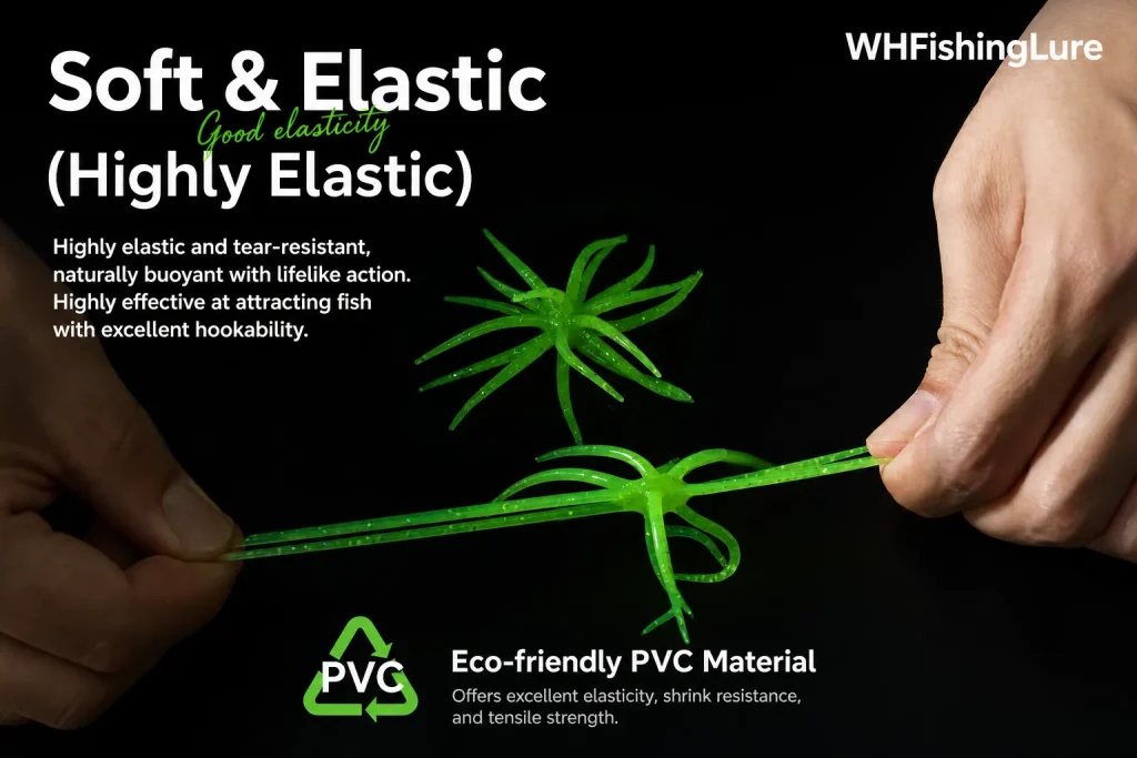 Eco-friendly PVC Sea Urchin Soft Bait