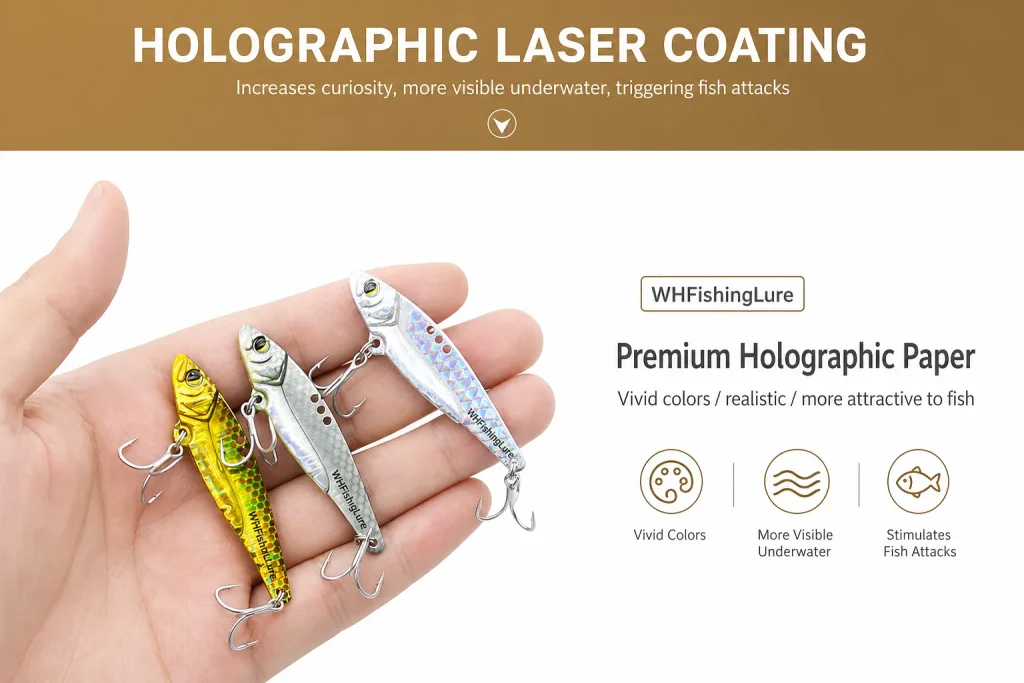 Holographic Lead Clad Copper VIB Lure