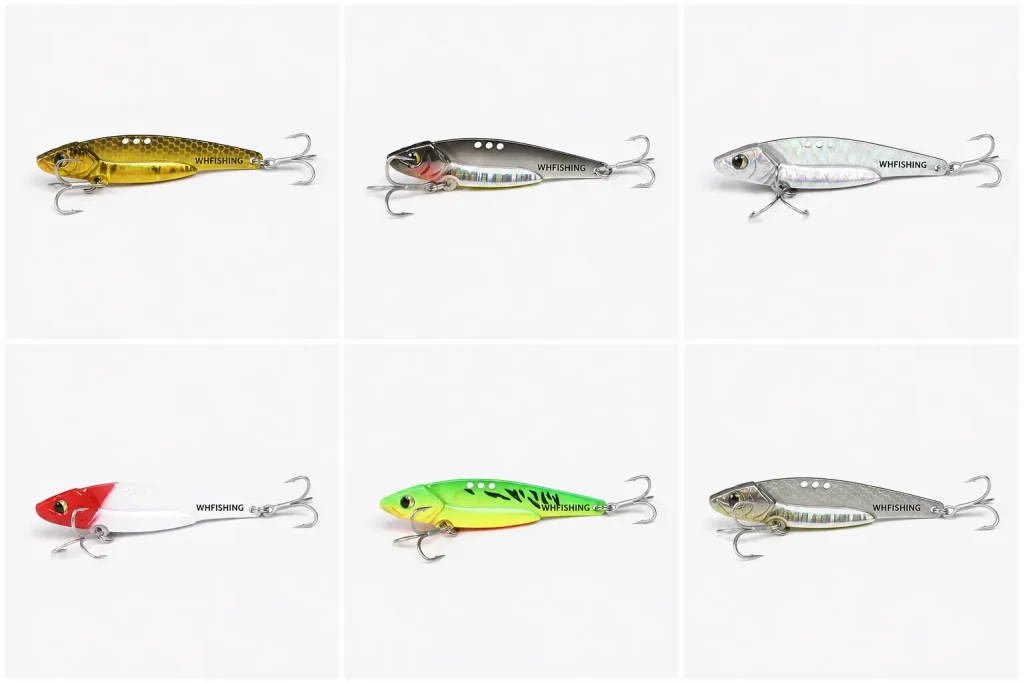 Lead Clad Copper VIB Lure color selection