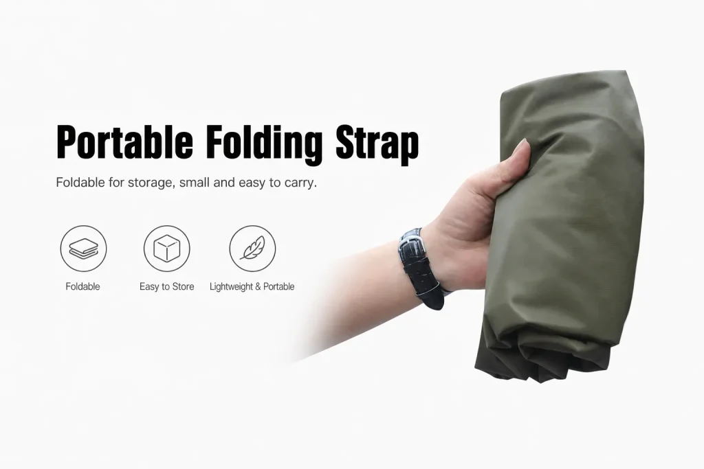 Foldable portable live fish bag for easy storage