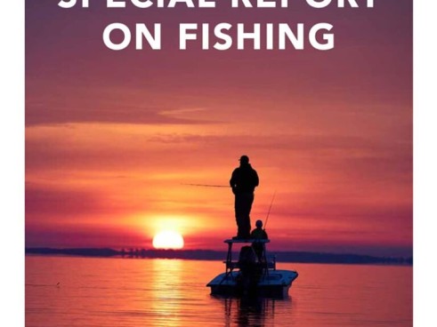 Logo and cover text of the 2026 Special Report on Fishing, a partnership between the American Sportfishing Association and Outdoor Foundation, featuring the report title on a clean background.
