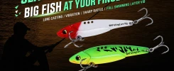 Lead Clad Copper VIB Lure with long casting performance