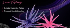 Sea Urchin Soft Bait with realistic swimming action
